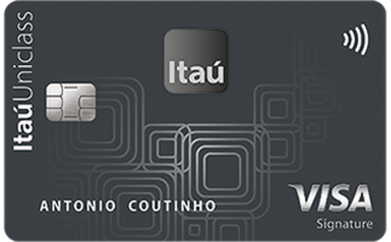 Cartão Itaú Uniclass Visa Signature 1