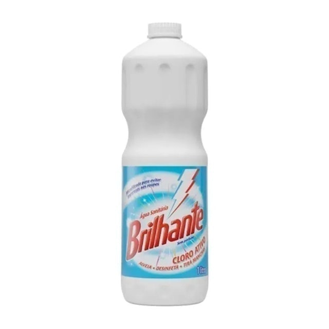 Água Sanitária Brilhante Cloro Ativo 1
