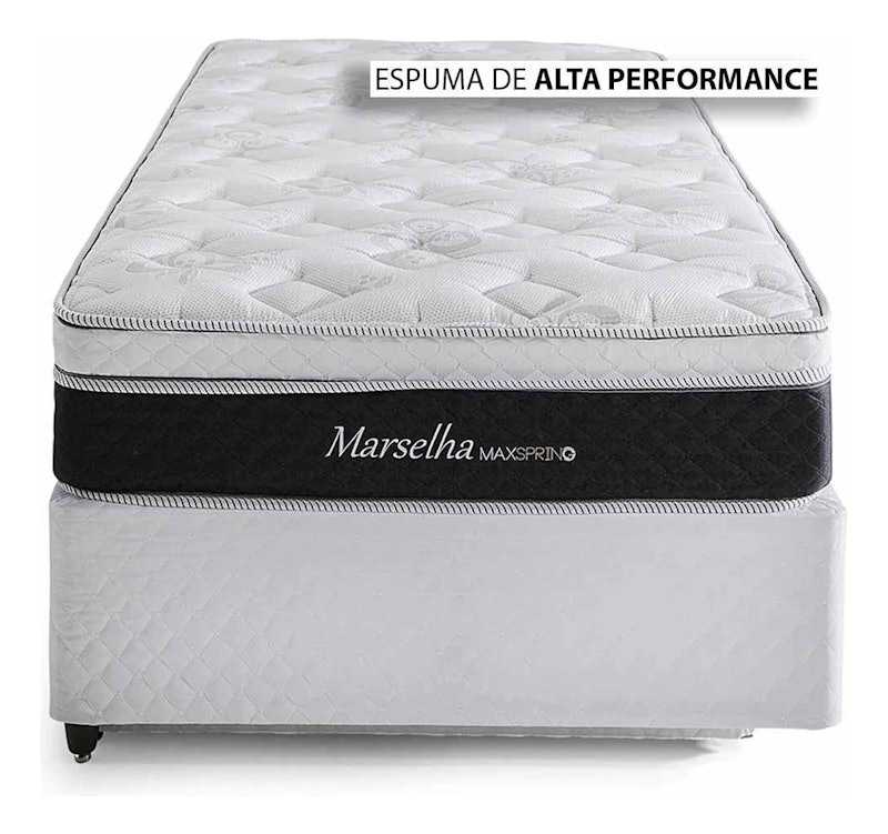 Bicama Solteiro com Cama Auxiliar Herval Marselha Molas Maxspring 5
