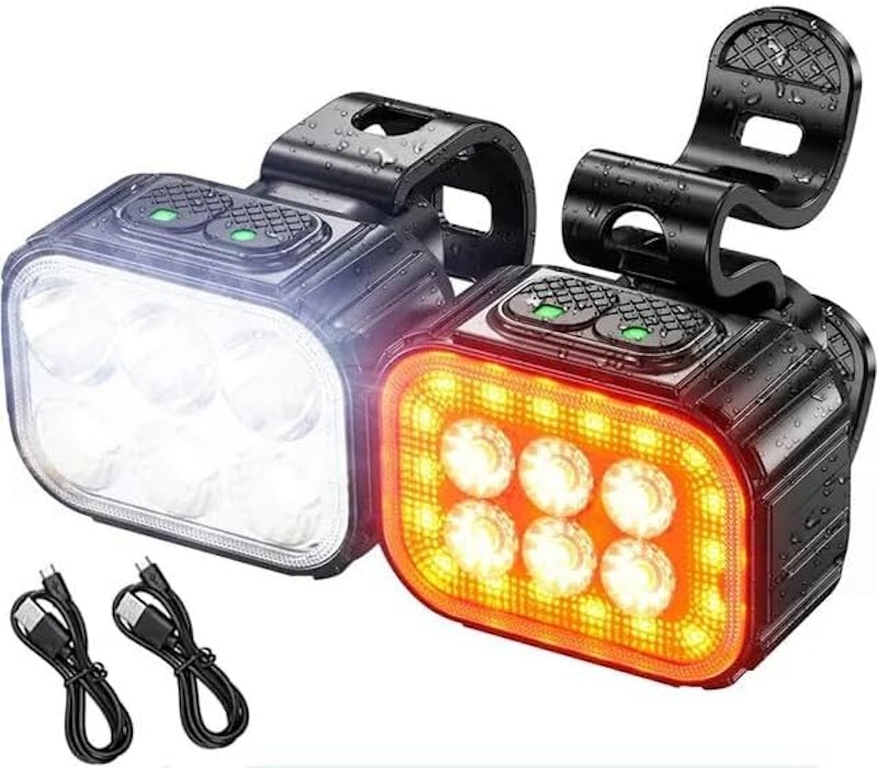 Kit Farol de 6 LEDs e Lanterna Traseira 5