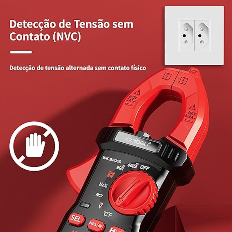 Alicate Amperímetro Coibeu 2