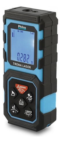 Trena a Laser Philco 40 m com 3 Unidades de Medida PTL01 2