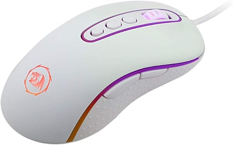 Mouse Redragon Phoenix Lunar White 4