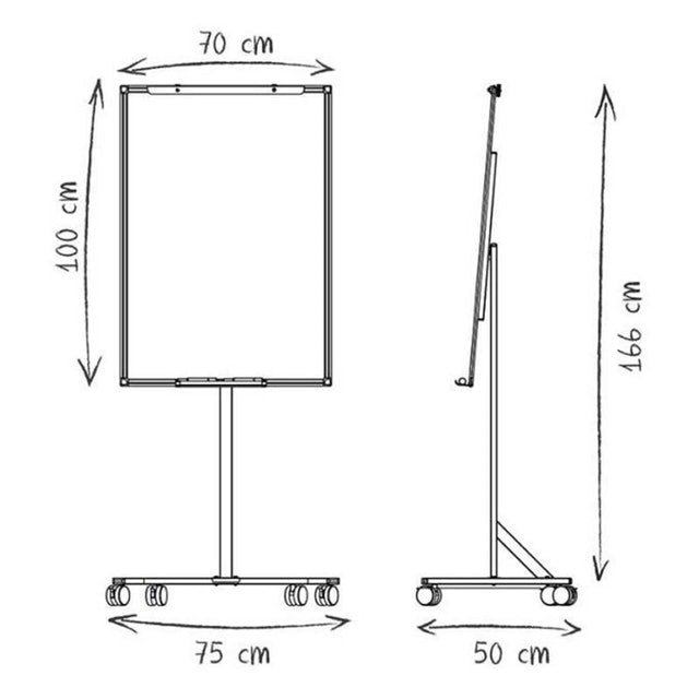 Flip Charts Super Tubo Metálico 3