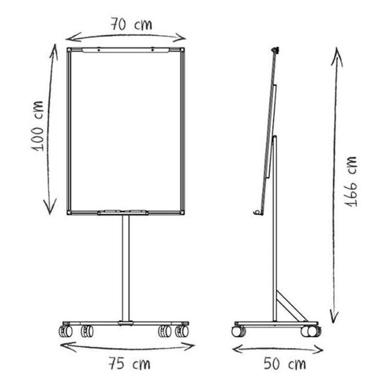 Flip Charts Super Tubo Metálico 3