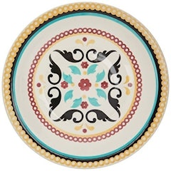 Conjunto de 6 Pratos Fundo Floreal Luiza