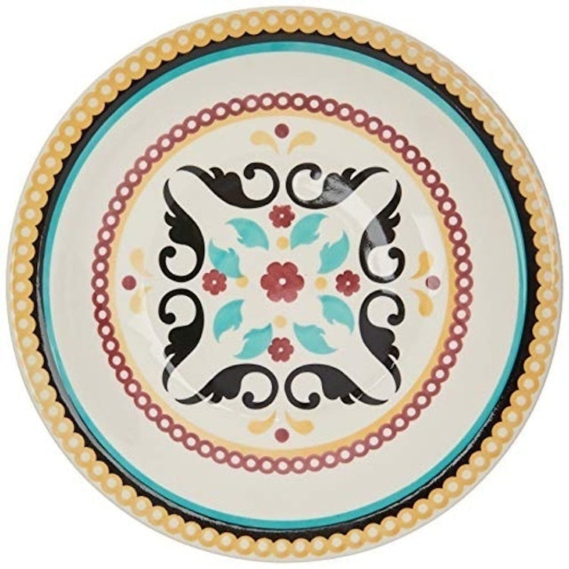 Conjunto de 6 Pratos Fundo Floreal Luiza 1