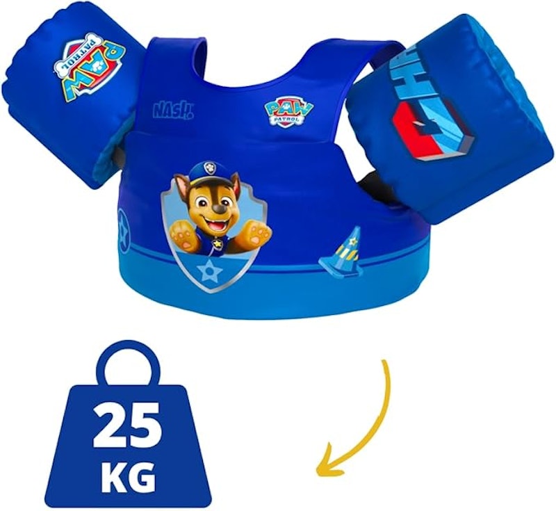 Boia Infantil com Colete Salva Vidas Nash – Patrulha Canina Chase 4