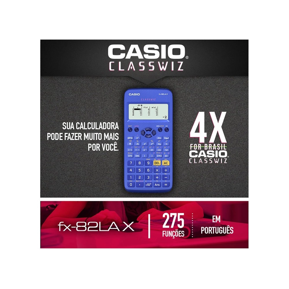 Calculadora Científica Casio fx-82LA X 5