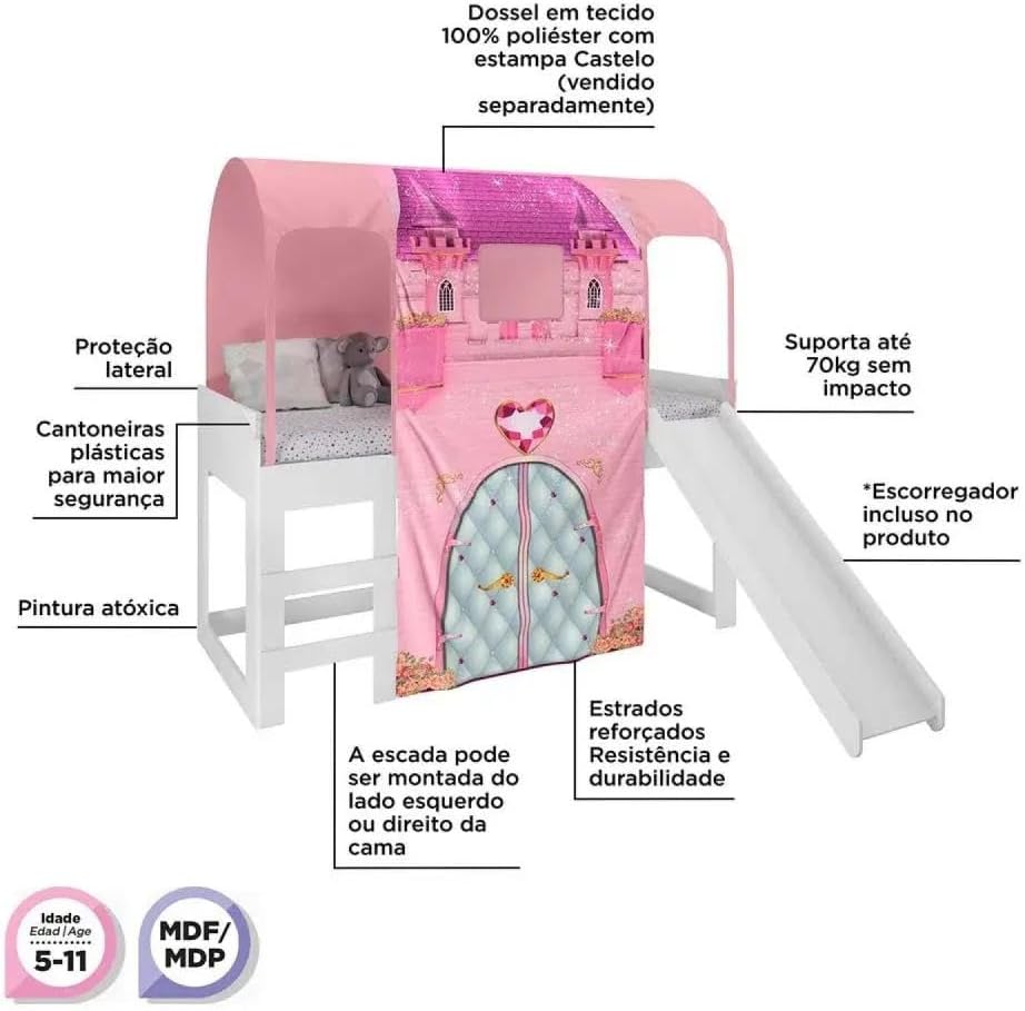 Cama com Escorregador Joy 5