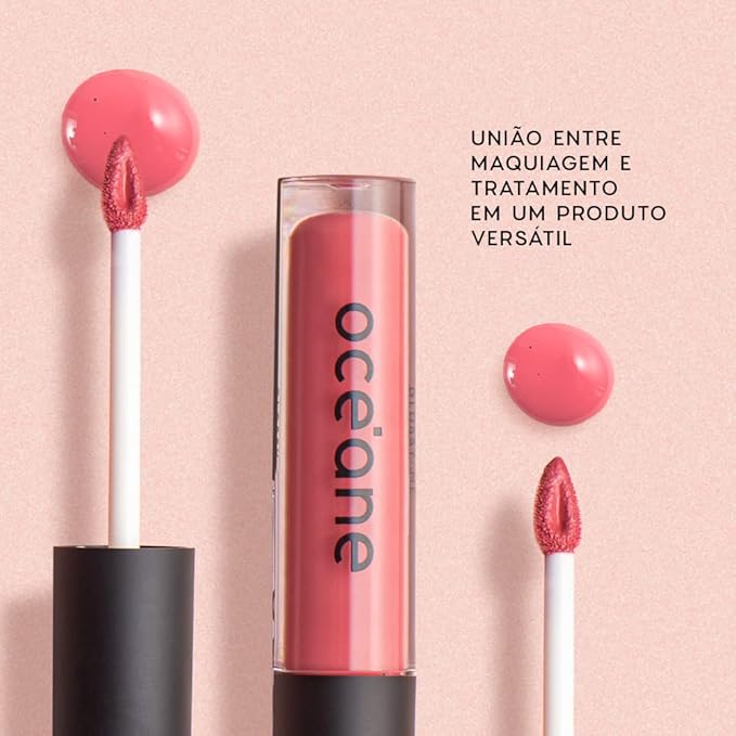Brilho Labial Rosa - Glossy Me Rose Océane Edition 3
