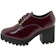 VIZZANO Oxford Feminino Salto Tratorado 1