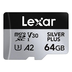 Cartão microSDXC UHS-I SILVER PLUS Lexar Profissional