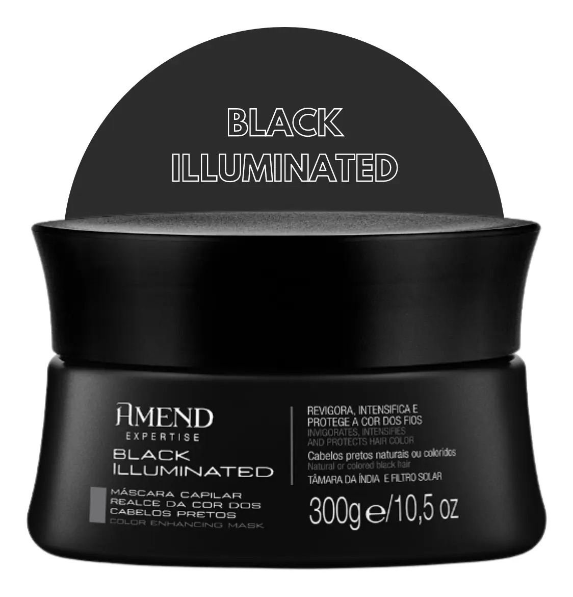Máscara Amend Expertise Realce da Cor Black Illuminated 4