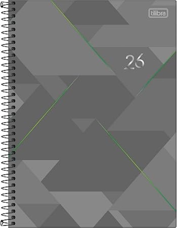 Agenda Executiva Espiral Diária Spot 2026 Tilibra 1