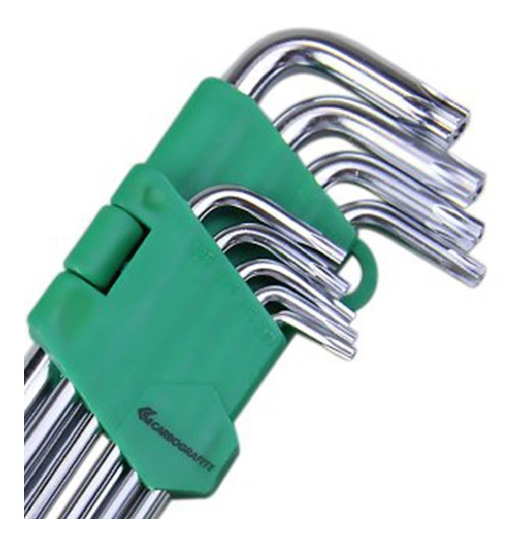 Chaves Hexalobular Tipo Estojo Torx 3