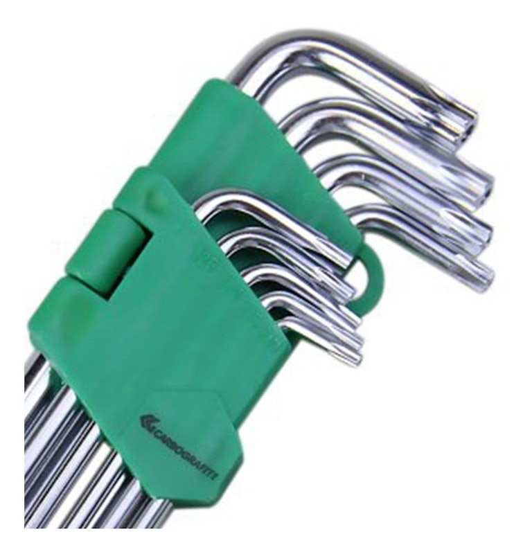 Chaves Hexalobular Tipo Estojo Torx 3