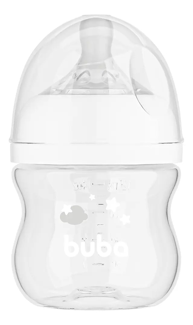 Kit 2 Mamadeiras Buba Easy Flow Nuvem 120 + 270 ml 2