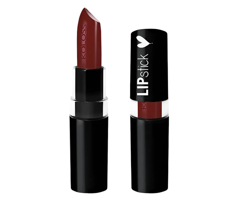 Batom Lipstick Koloss Makeup Vermelho Queimado 1