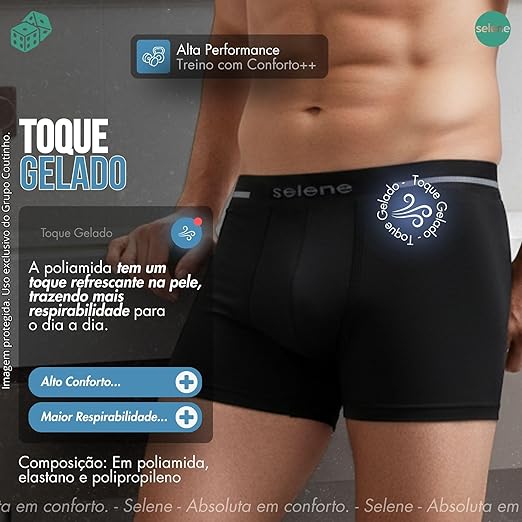 Cueca Boxer Sem Costura  5