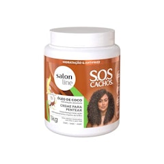 Creme para Pentear SOS Cachos Coco Tratamento Profundo