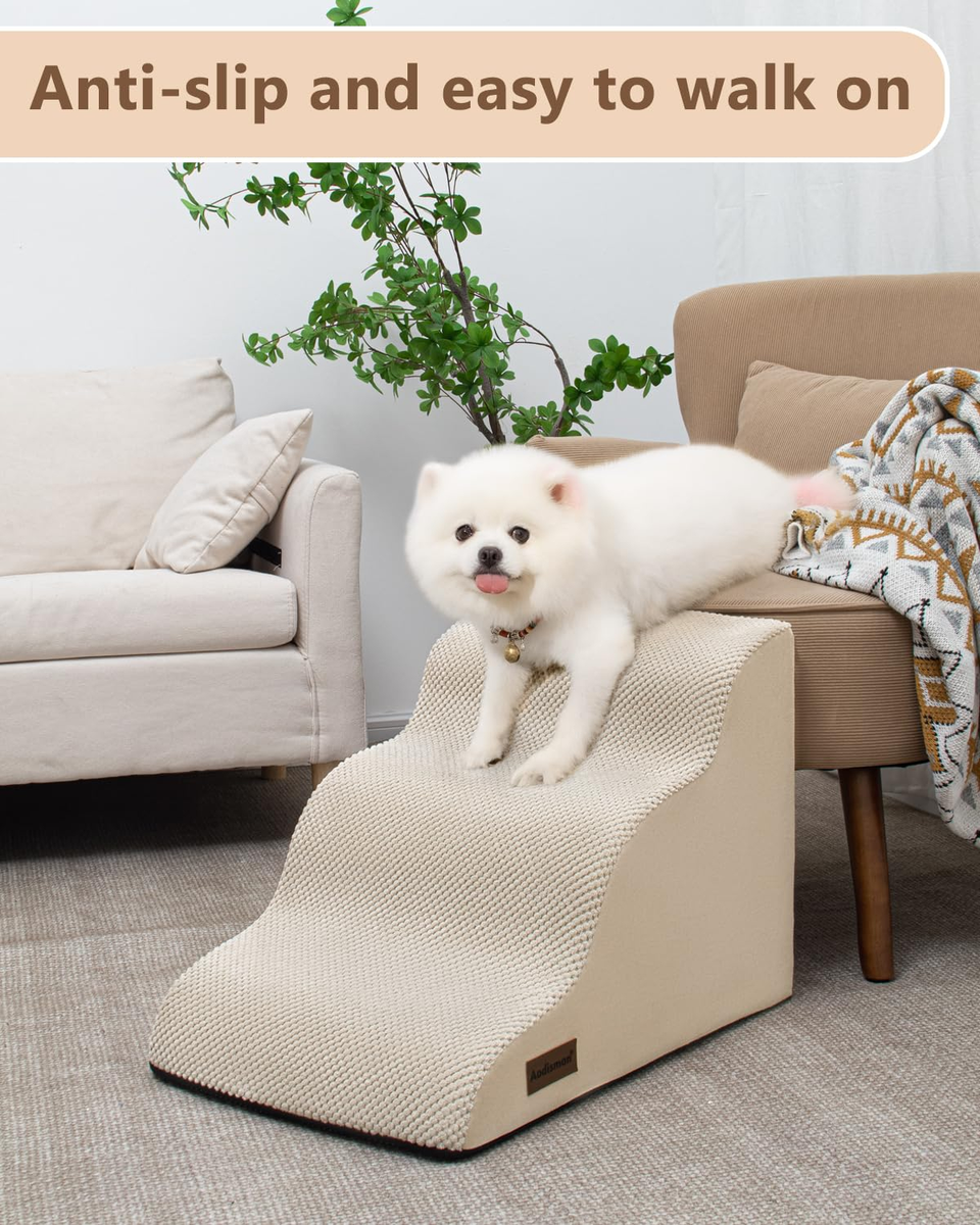 Escada para Cães Pequenos com Degrau Curvo  2