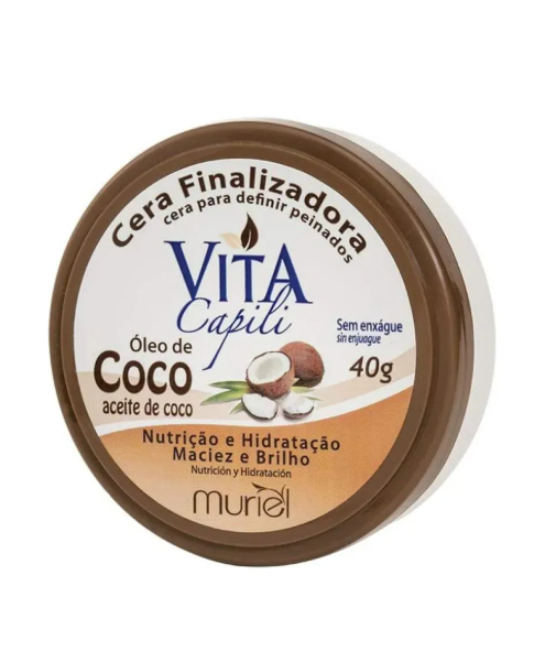 Cera Finalizadora Capilar Óleo de Coco 2