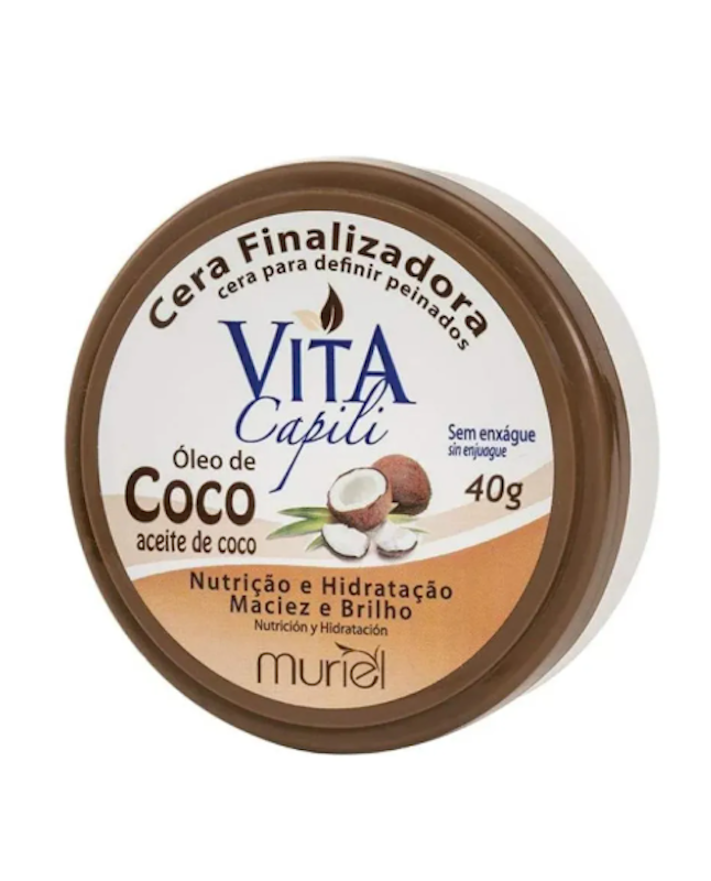 Cera Finalizadora Capilar Óleo de Coco 2