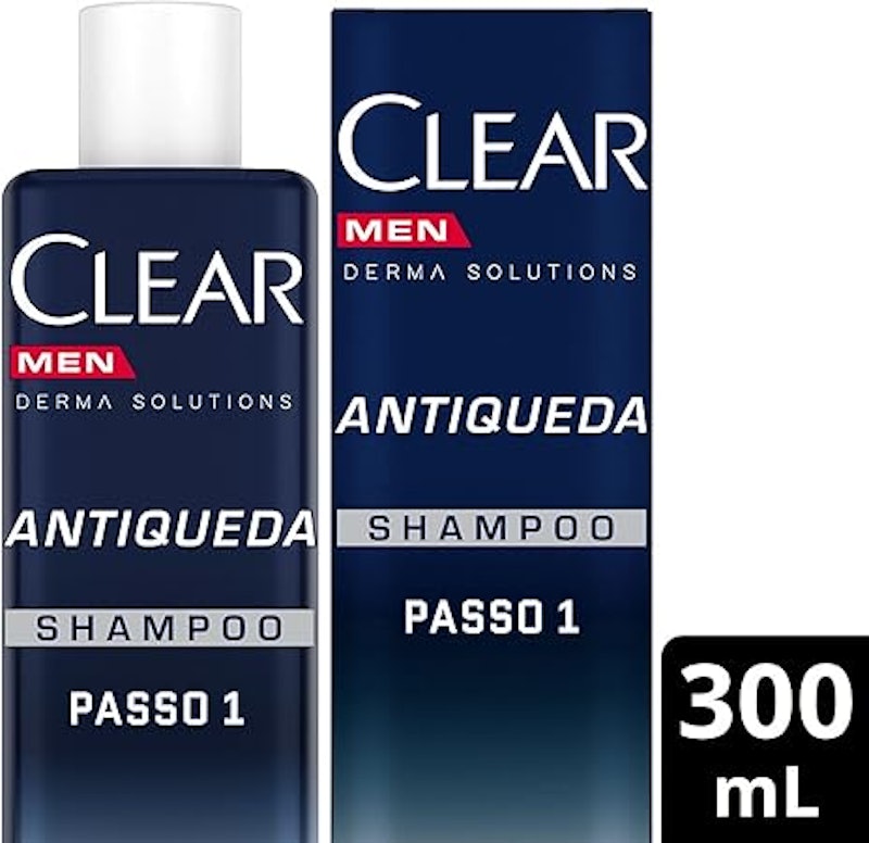 Shampoo Antiqueda Clear Men Derma Solutions 3