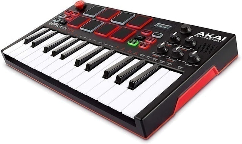 Teclado Controlador Akai MPK Mini Play 1