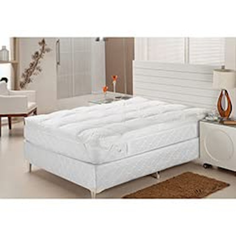 Pillow Top 100% Plumas de Ganso 1