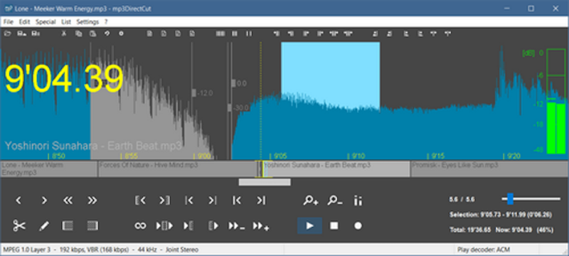 mp3DirectCut 2