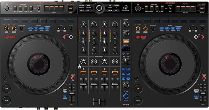 Controlador de DJ de 4 Canais Inspirado no Ambiente de Clube 1