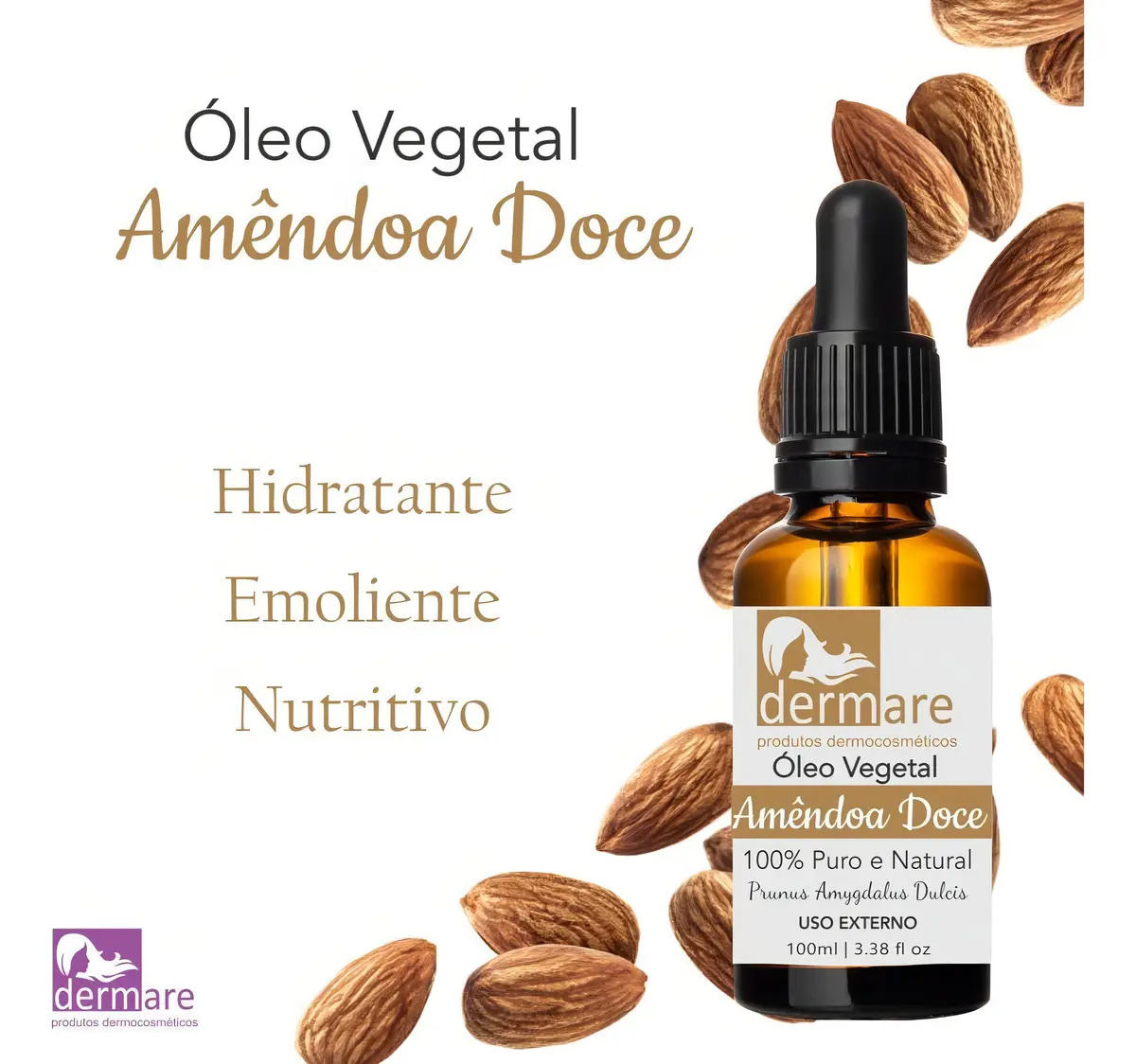 Óleo Vegetal Amêndoa Doce  3
