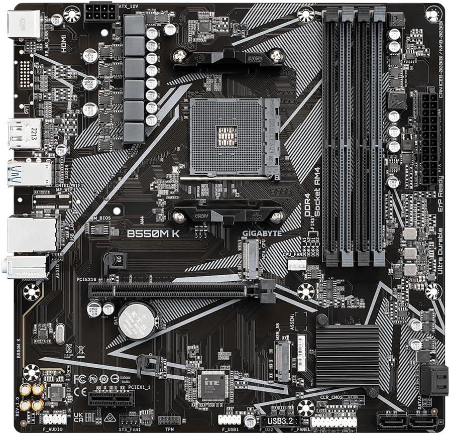 Placa-Mãe B550M K (rev. 1.1) 2
