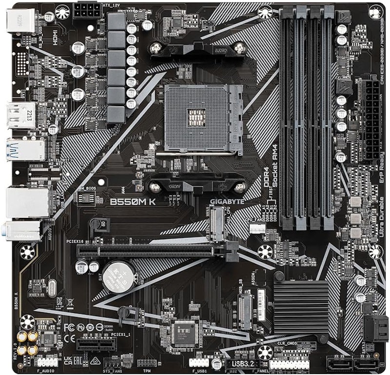Placa-Mãe B550M K (rev. 1.1) 2