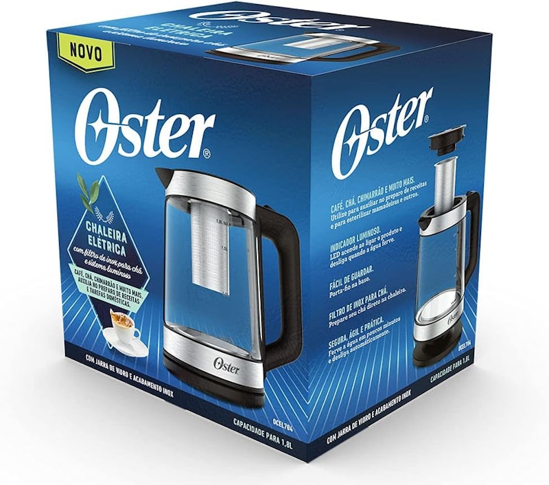 Chaleira Elétrica Oster Tea 1,8 L com Infusor de Chá 5