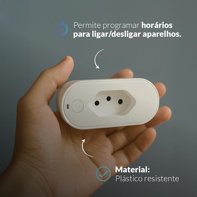 Tomada Inteligente Wi-Fi 10 A Bivolt Neo Avant 3