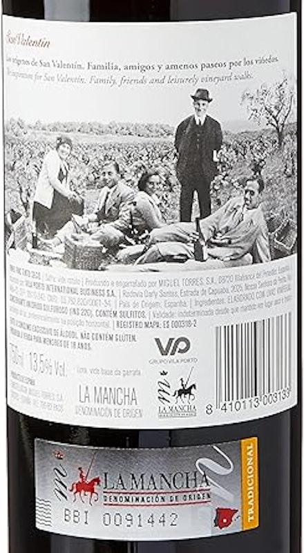 Vinho Torres San Valentin Tempranillo 3