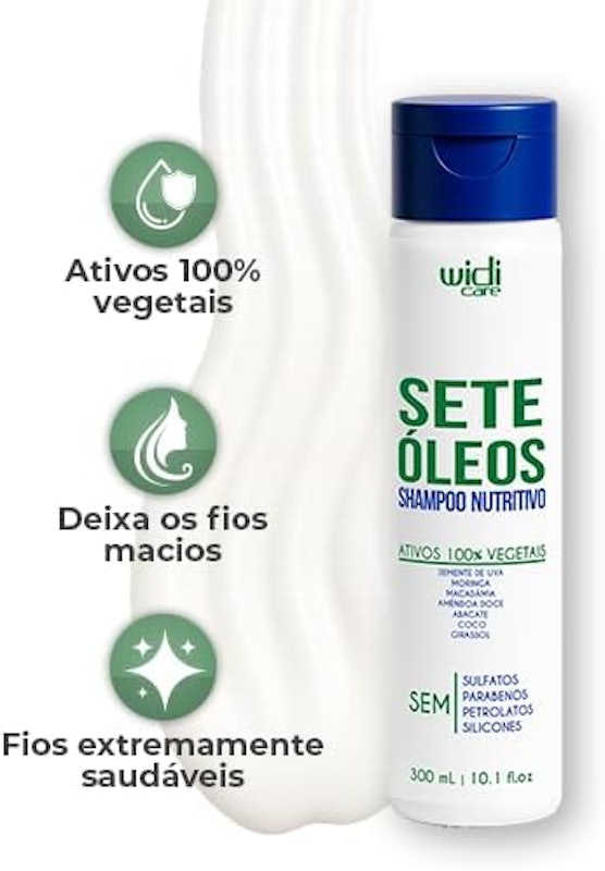 Shampoo Nutrição Sete Óleos 2