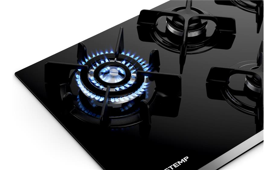 Cooktop 5 Bocas Brastemp Eclipse Collection com Quadrichama 3