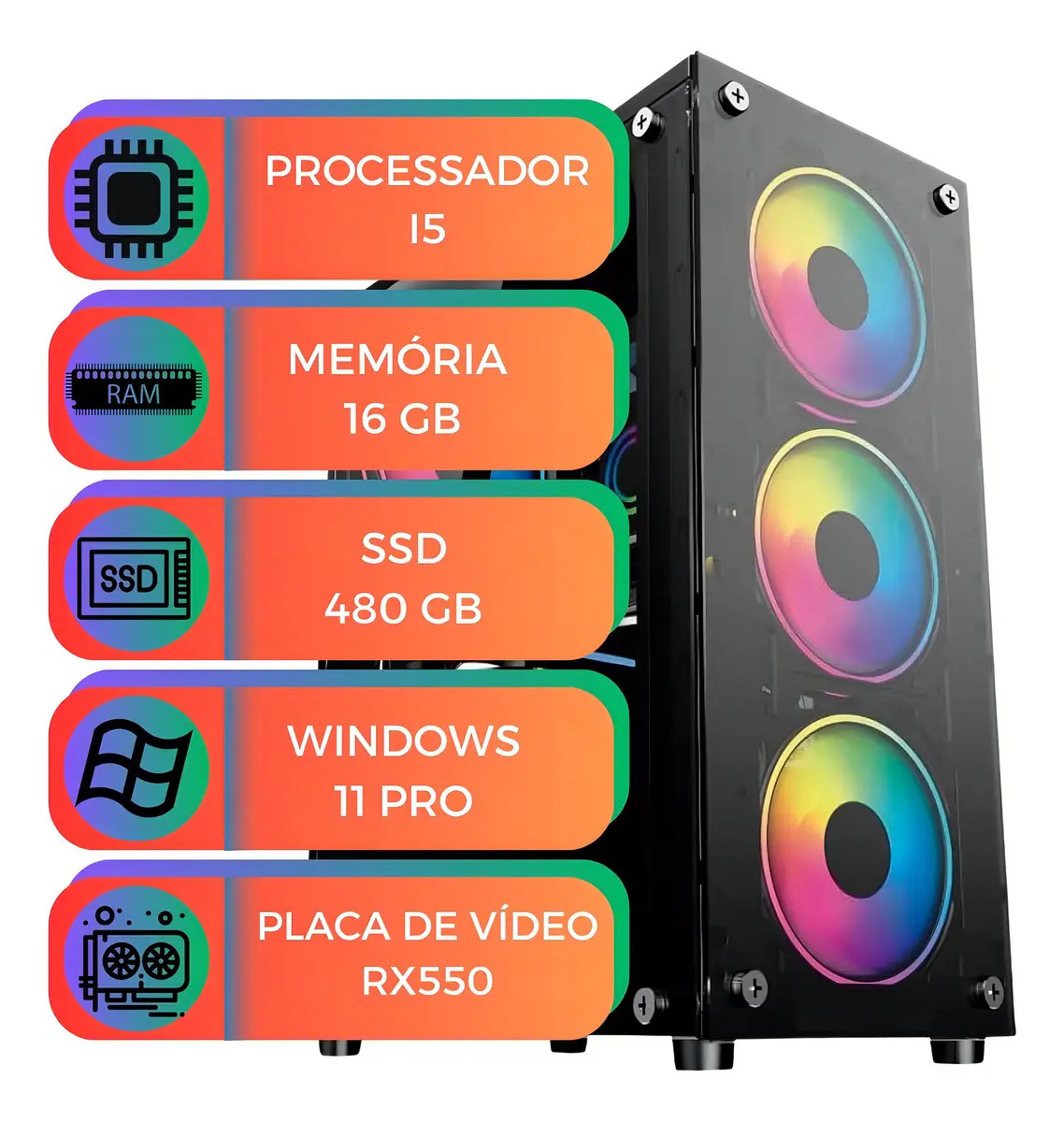 Top 10 Melhores PCs Gamers Baratos em 2026 (Até R$3.800,00) 1