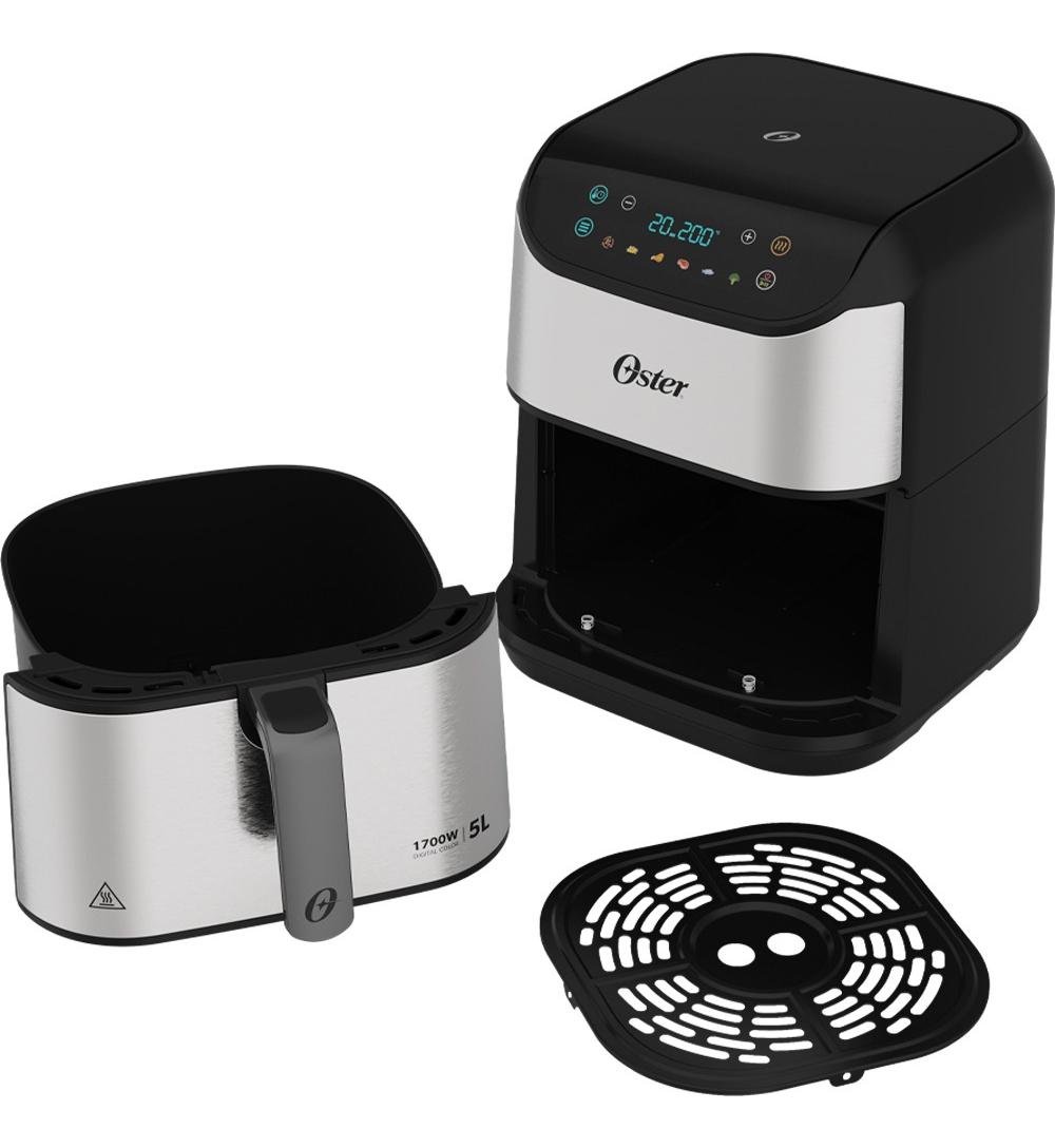 Fritadeira Digital Inox 5 L com Painel Touch 5
