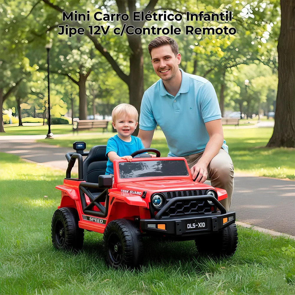 Carro Elétrico Infantil Jipe Life 12 V  4