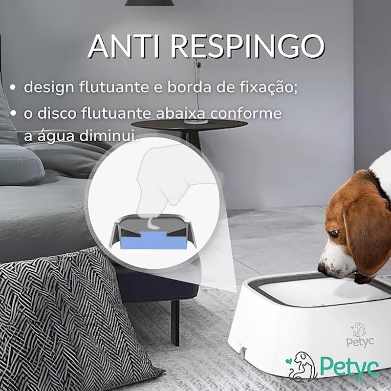 Bebedouro Automático Pet Pelo Seco 1 L 4