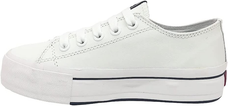 Tênis Coca-Cola Shoes Daytona Plataforma Leather Branco 2