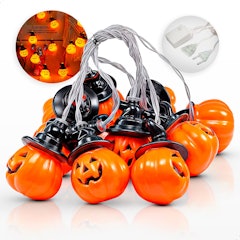 Pisca-Pisca LED Halloween Jack O’Lantern