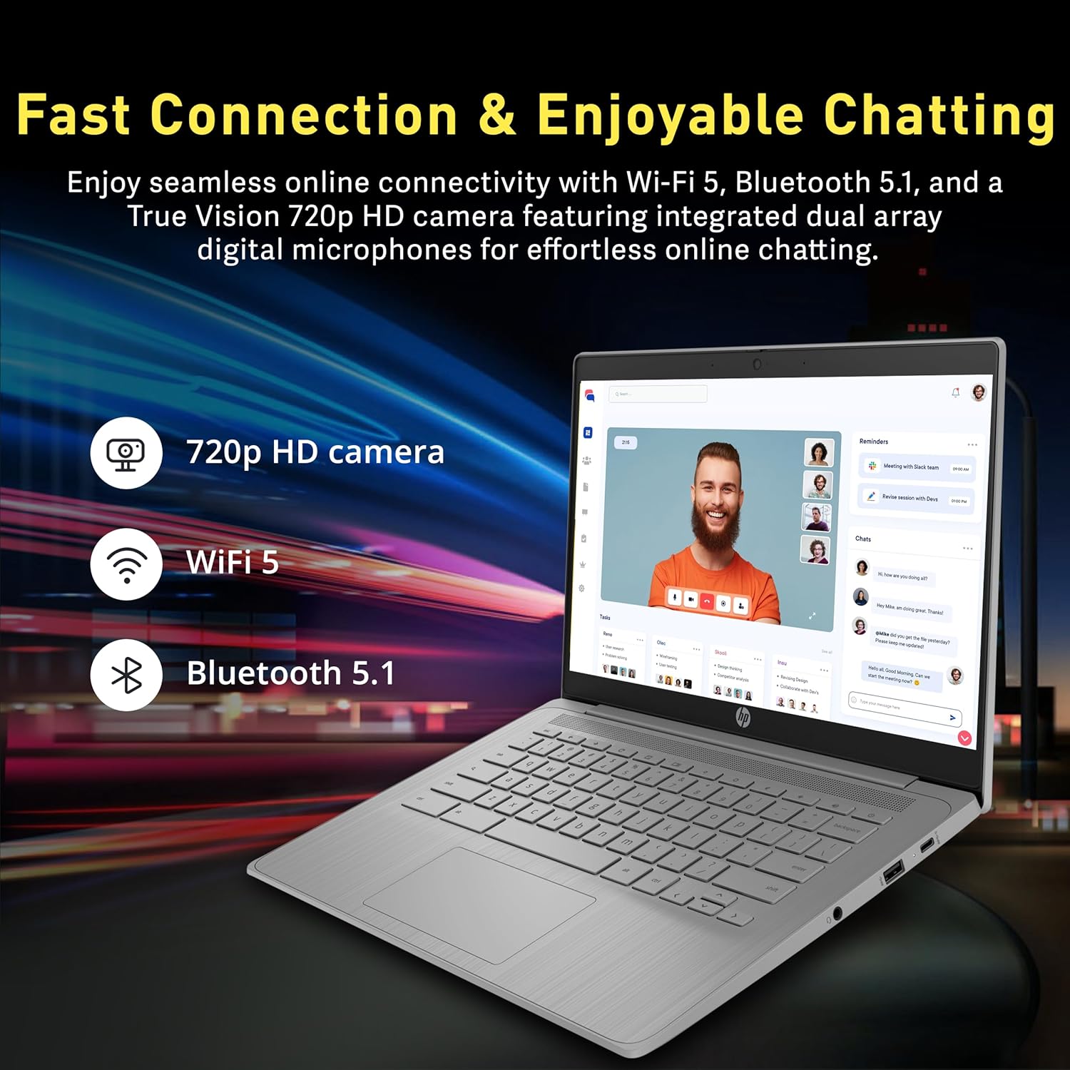 Laptop Chromebook 14" HP 4