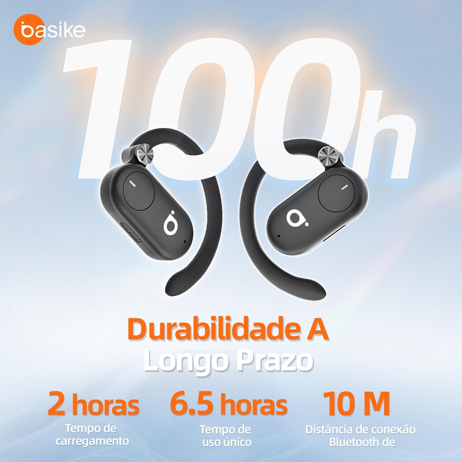 Fone de Ouvido Basike Ba FON 001 Bluetooth OWS 4