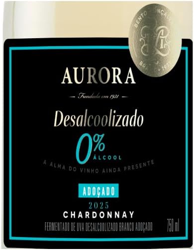 Aurora Desalcoolizado Chardonnay Adoçado 2